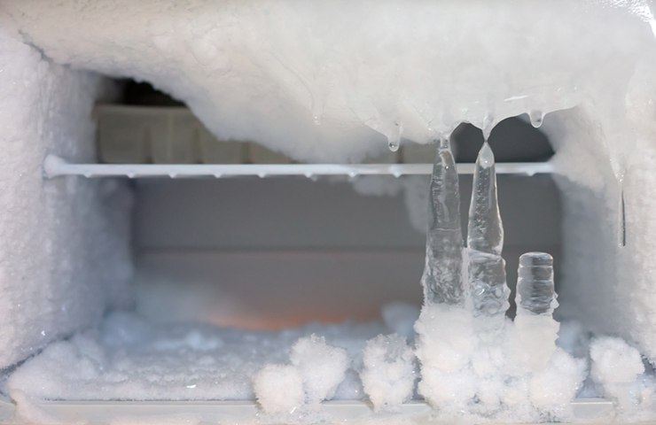 Freezer ghiacciato come togliere ghiaccio trucco veloce