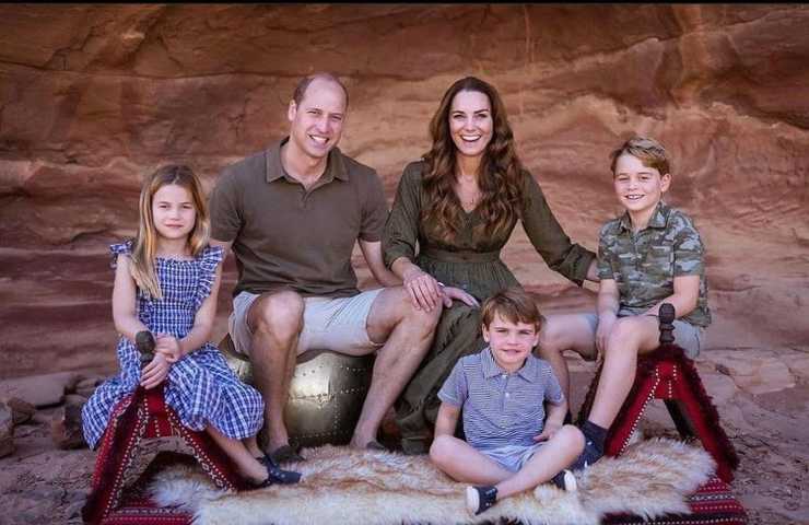 William, Kate ed i figli 