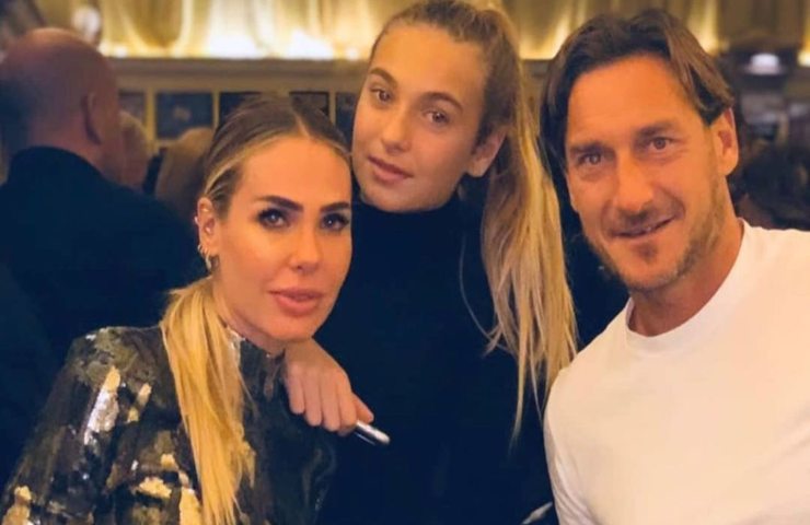 Ilary, Chanel e Francesco Totti