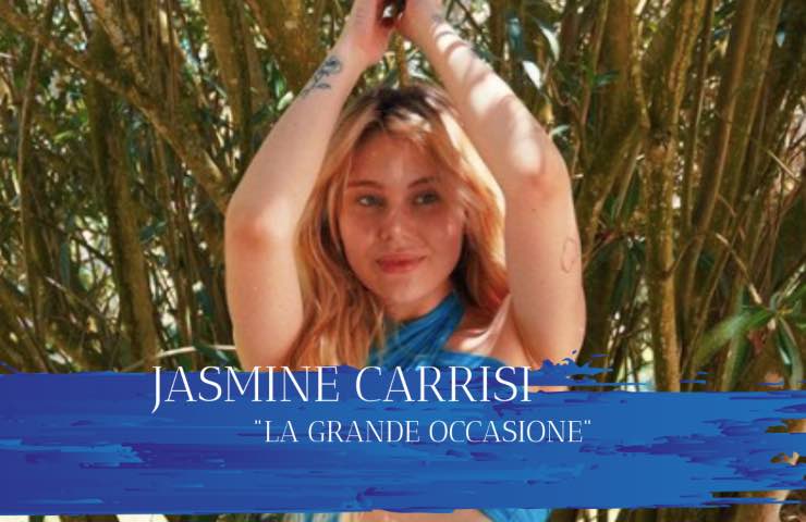 Jasmine Carrisi grande occasione albano 