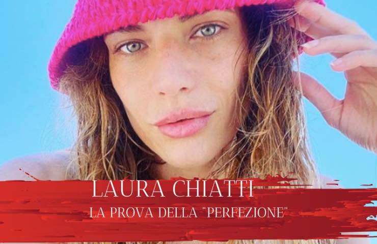 Laura Chiatti perfetta spalle slip