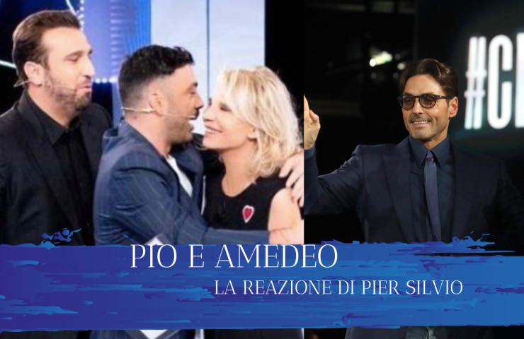 Pio Amedeo Pier Silvio reazione 
