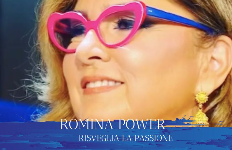 Romina Power bacio accende passione 