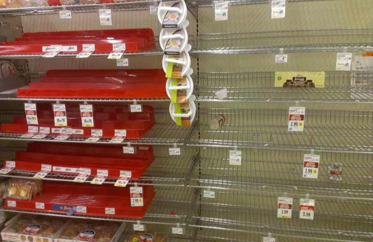 supermercati crisi siccità