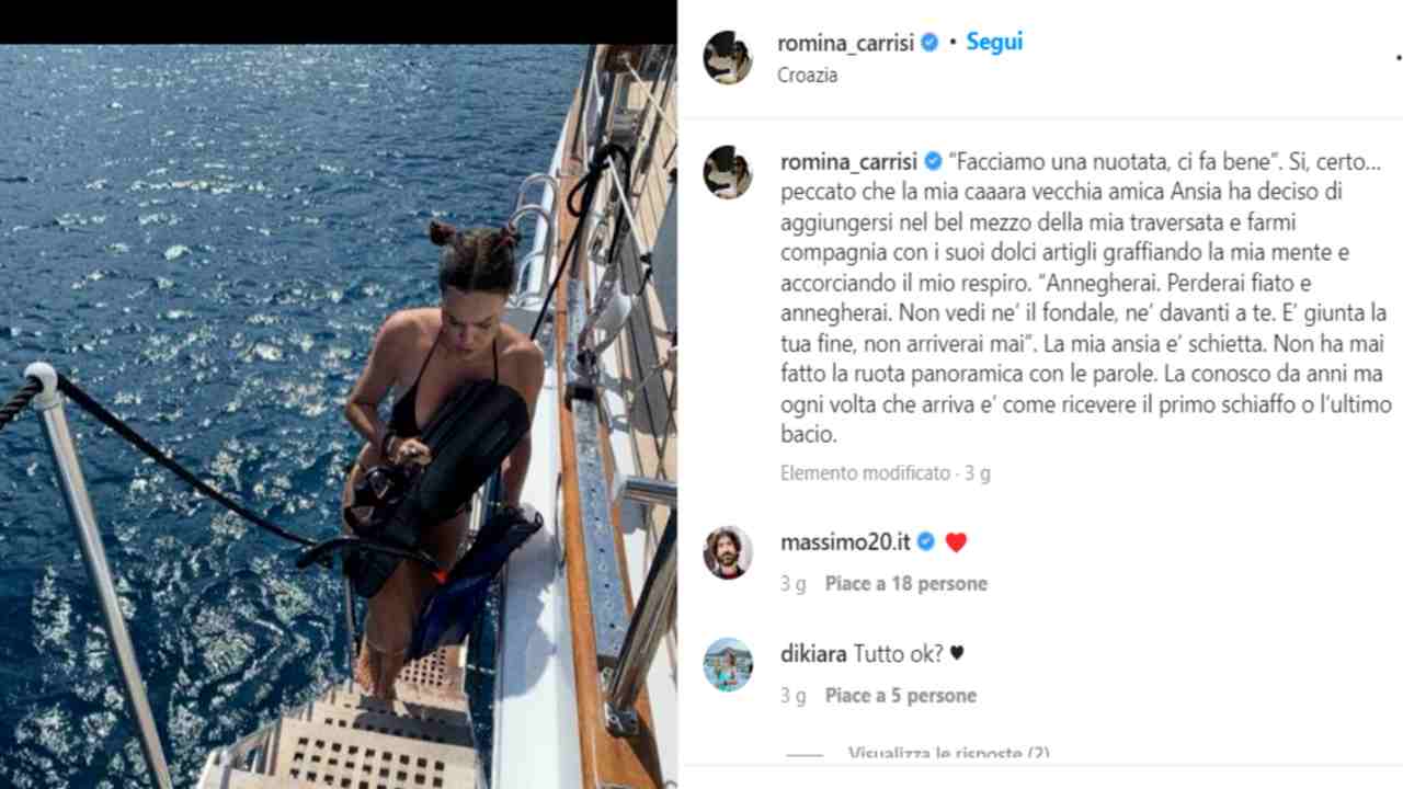 Ansia Carrisi Romina instagram post
