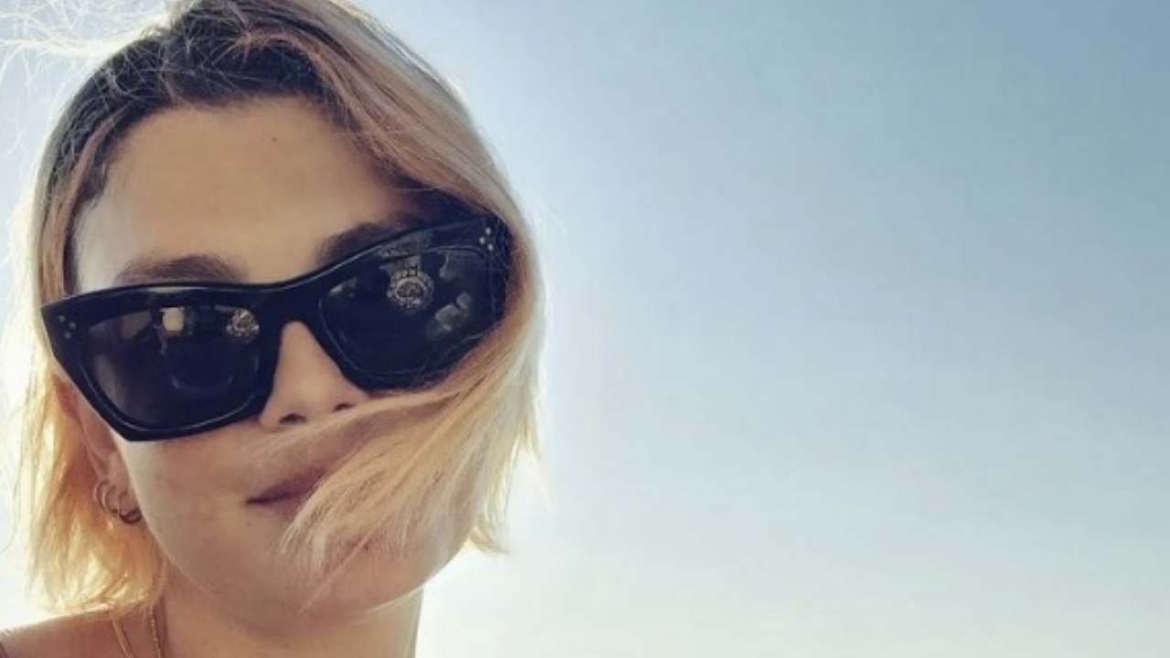 Emma Marrone occhiali da sole 