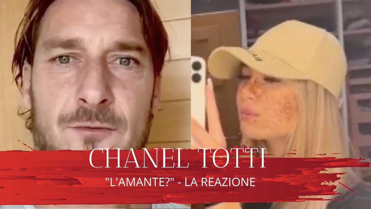 Chanel Totti frecciatina amante video 