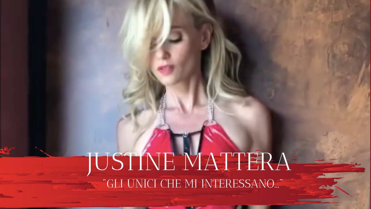 Justine Mattera copertina rivelazione rovente 