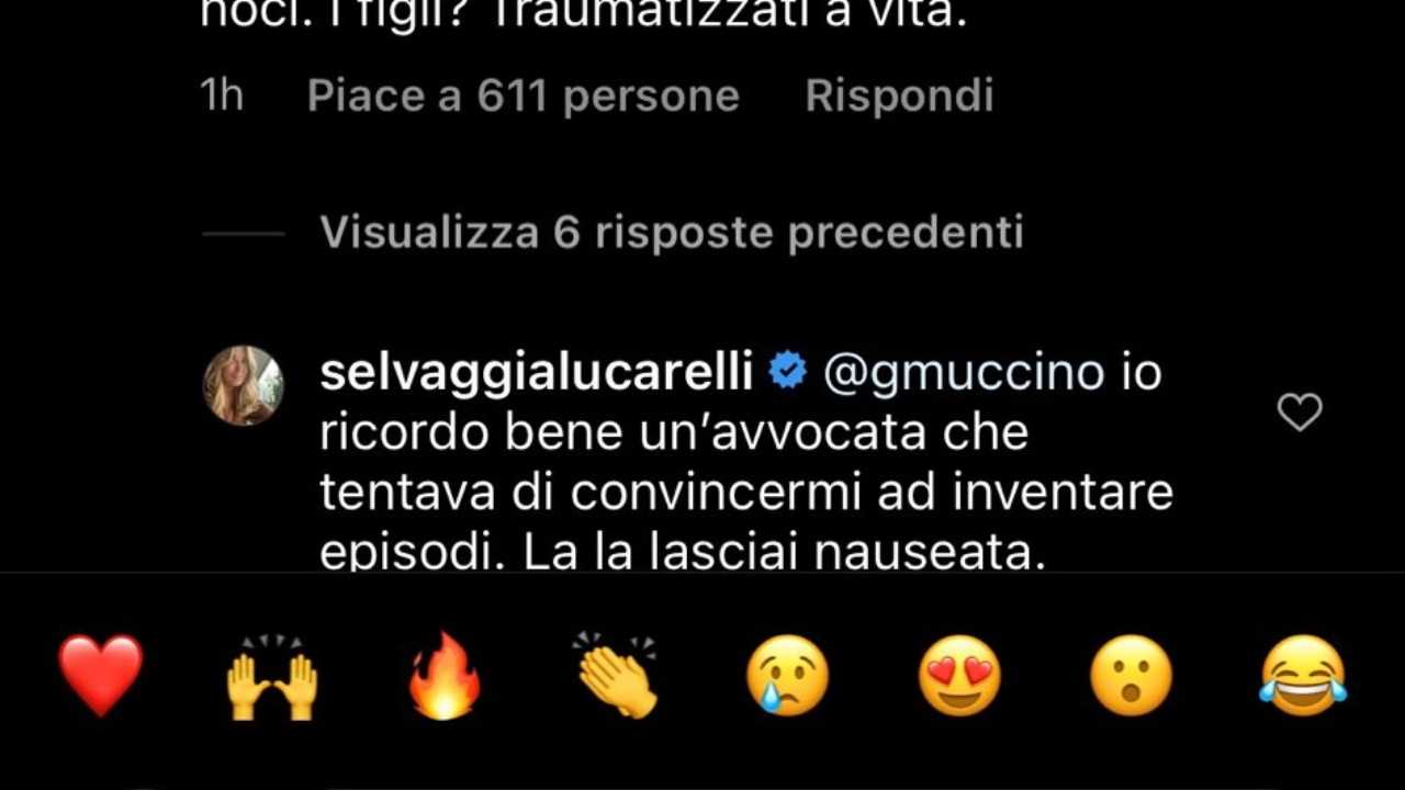 Lucarelli commento Muccino 