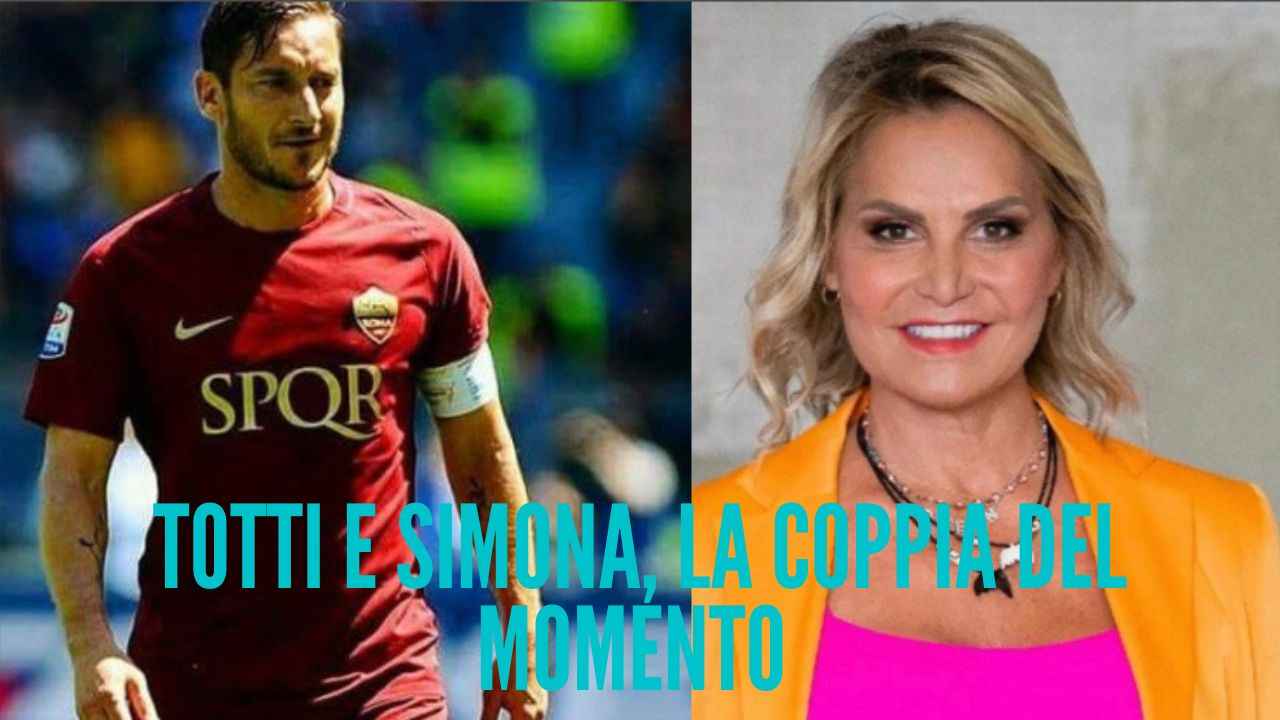 Totti e Simona Ventura insieme 