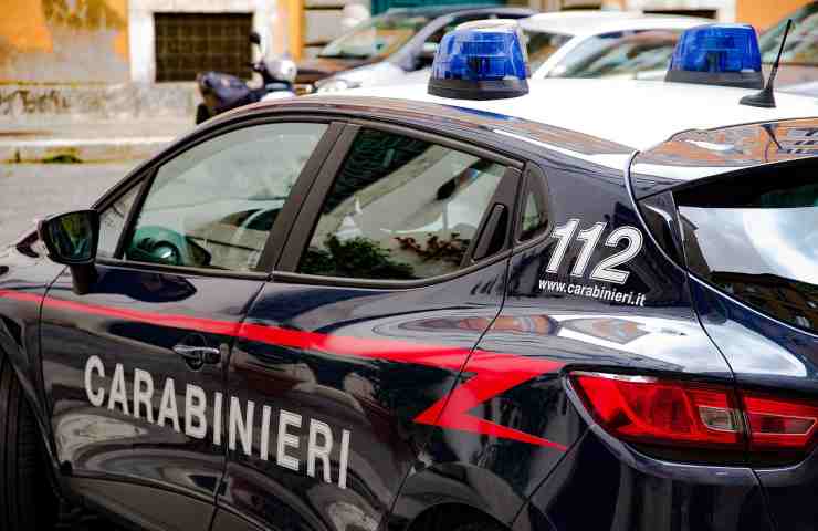 Carabinieri incidente roma 
