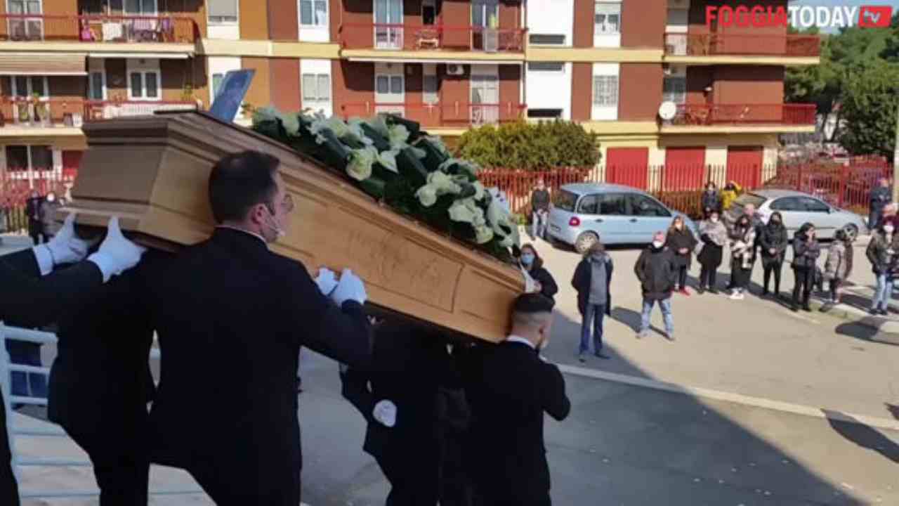 Funerale Tiziana Gentile Foggia 2021