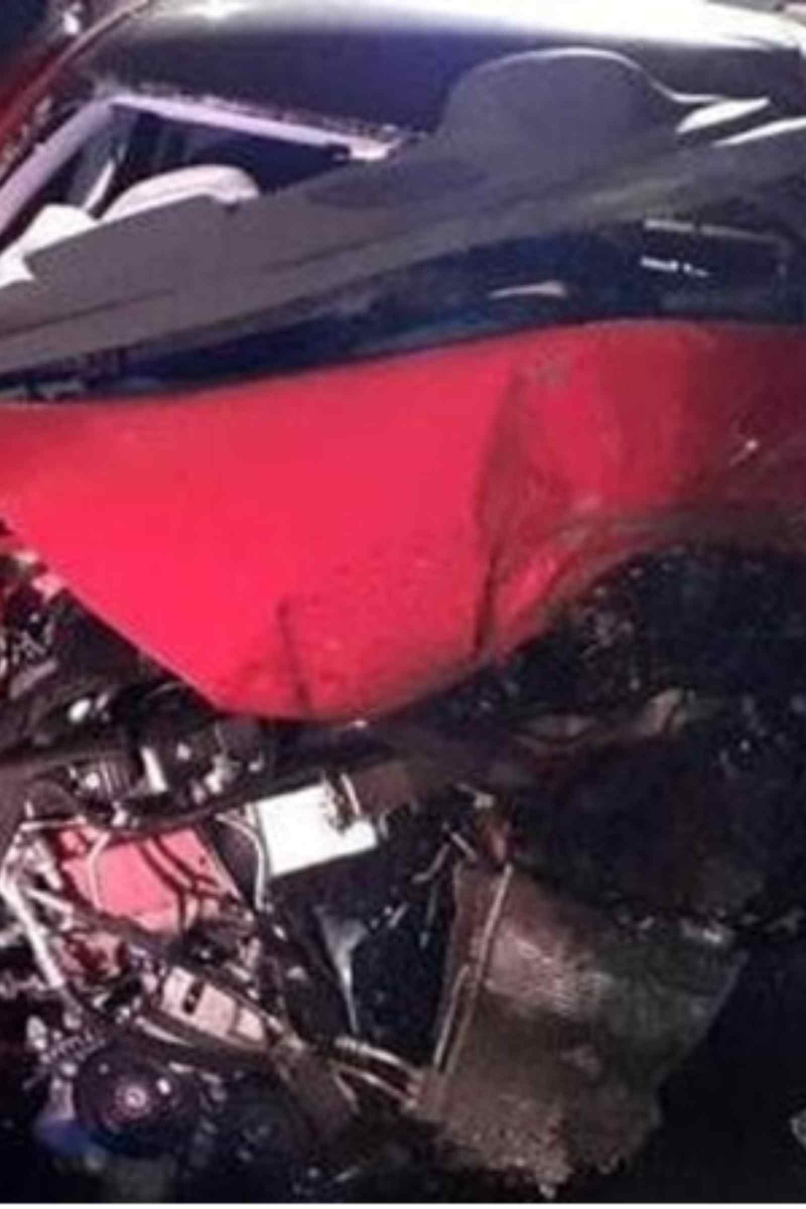 Auto distrutta incidente padova 