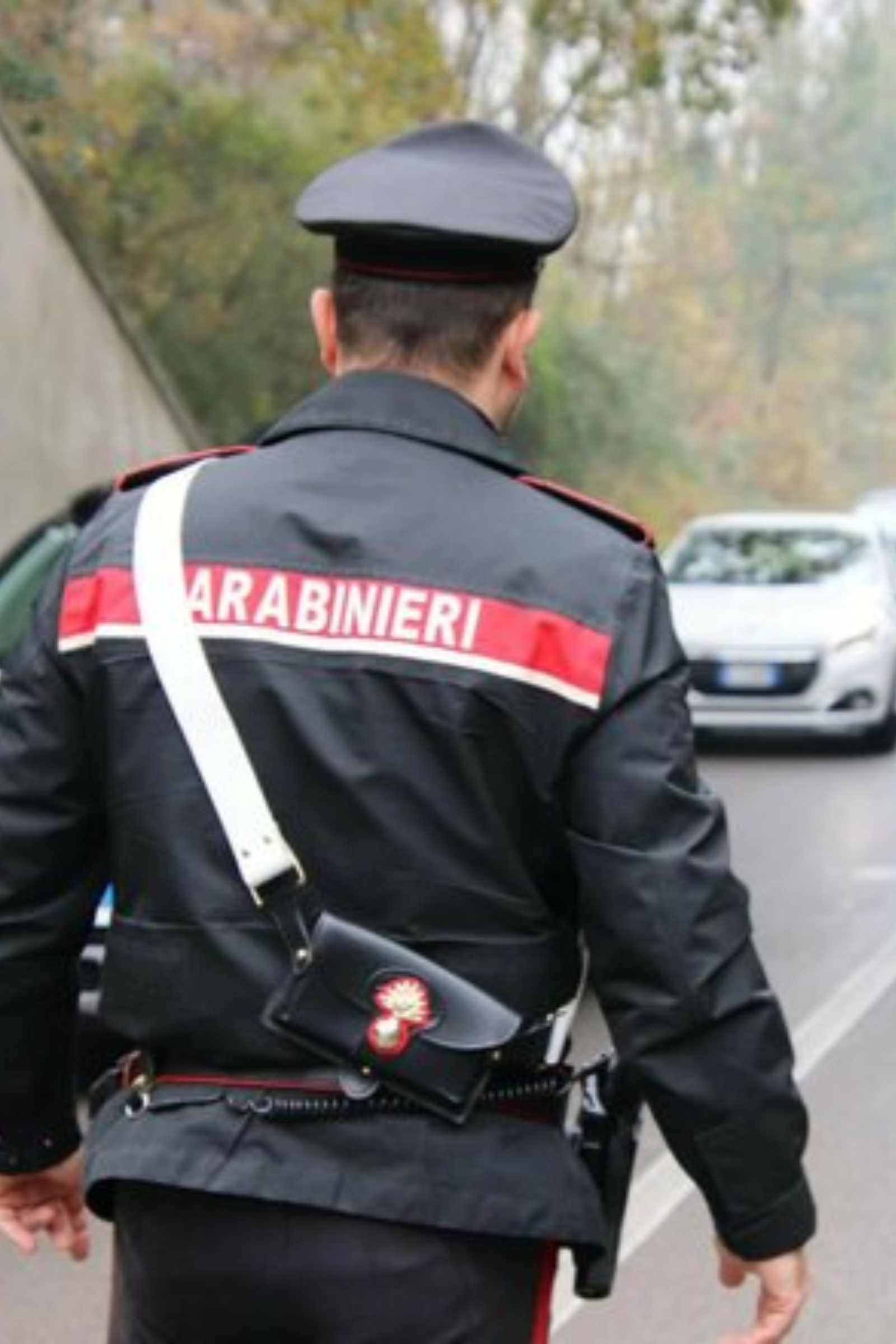 Carabinieri incidente Perugia 