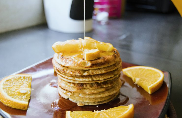 pancakes mele ricetta