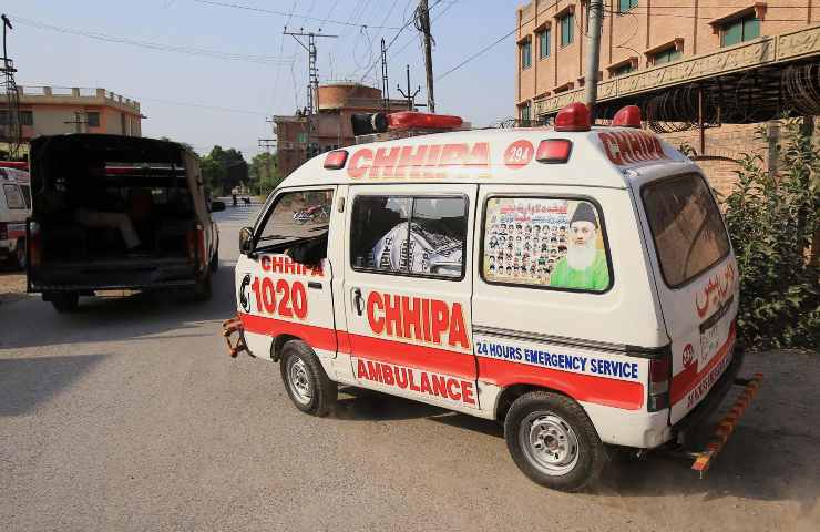 Pakistan incidente autobus morti