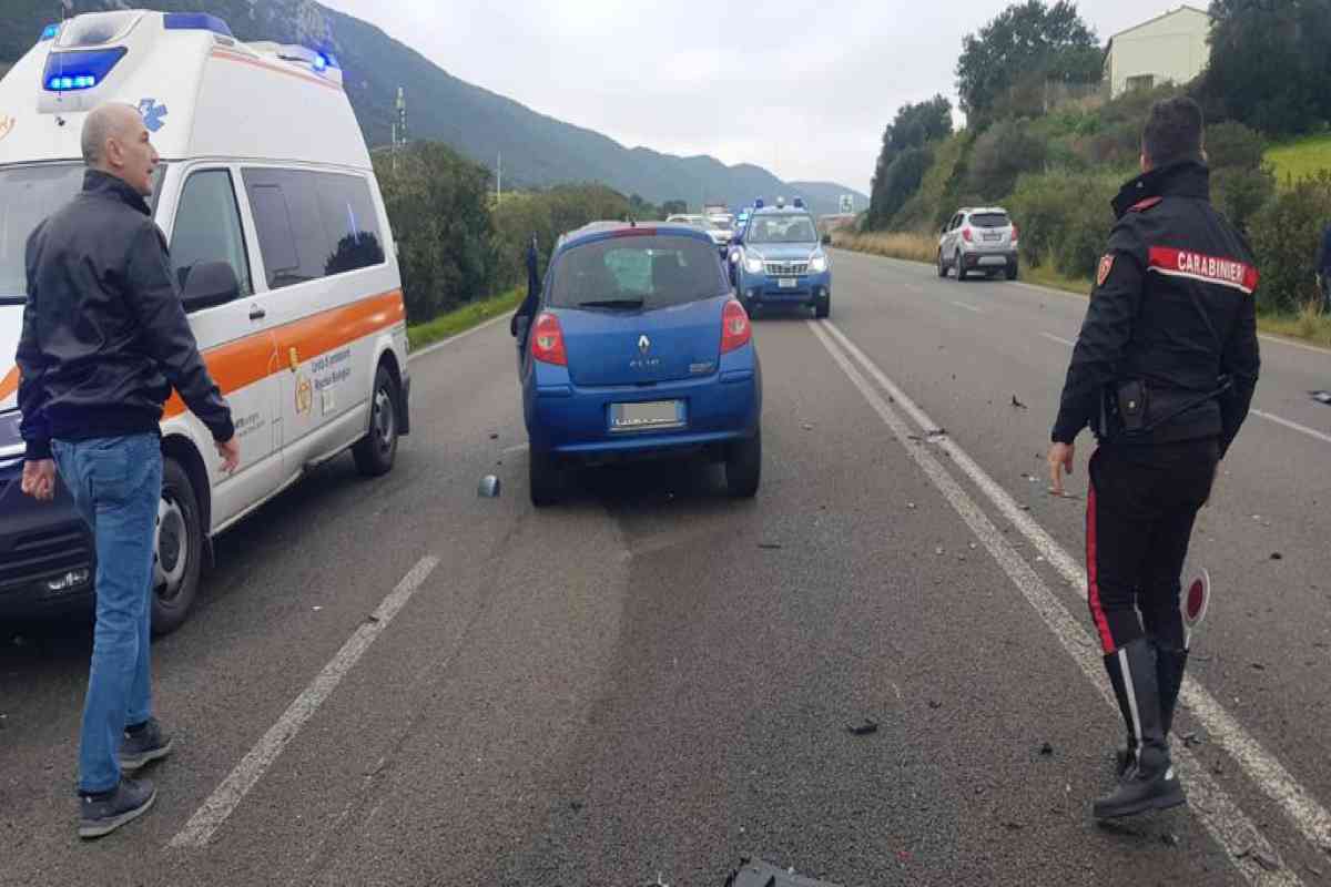 Carbonia incidente provinciale morti due ragazzi