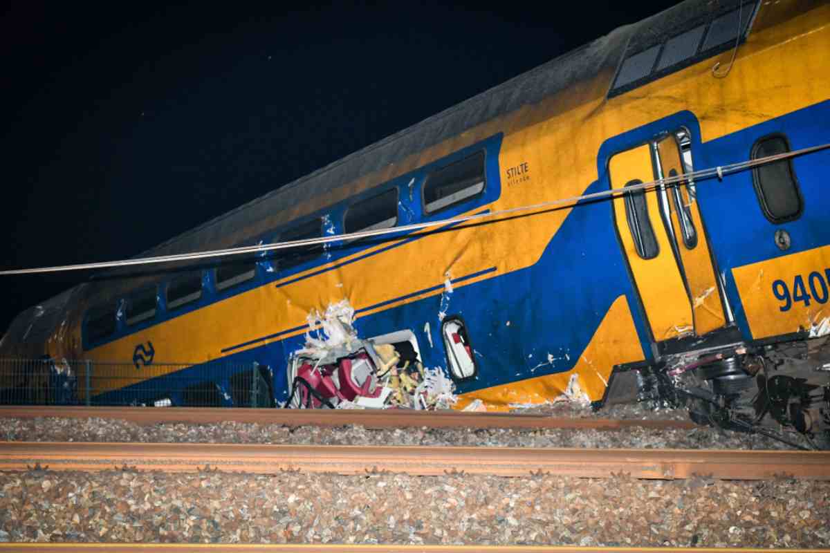 Olanda incidente ferroviario morto feriti