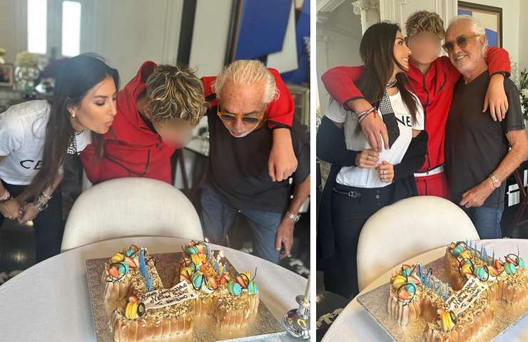 Elisabetta Gregoraci Nathan e Briatore festeggiano compleanno